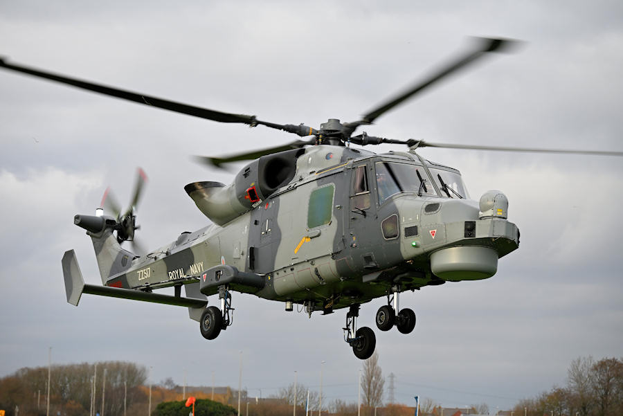 Wildcat ZZ392 at The Helicopter Museum
