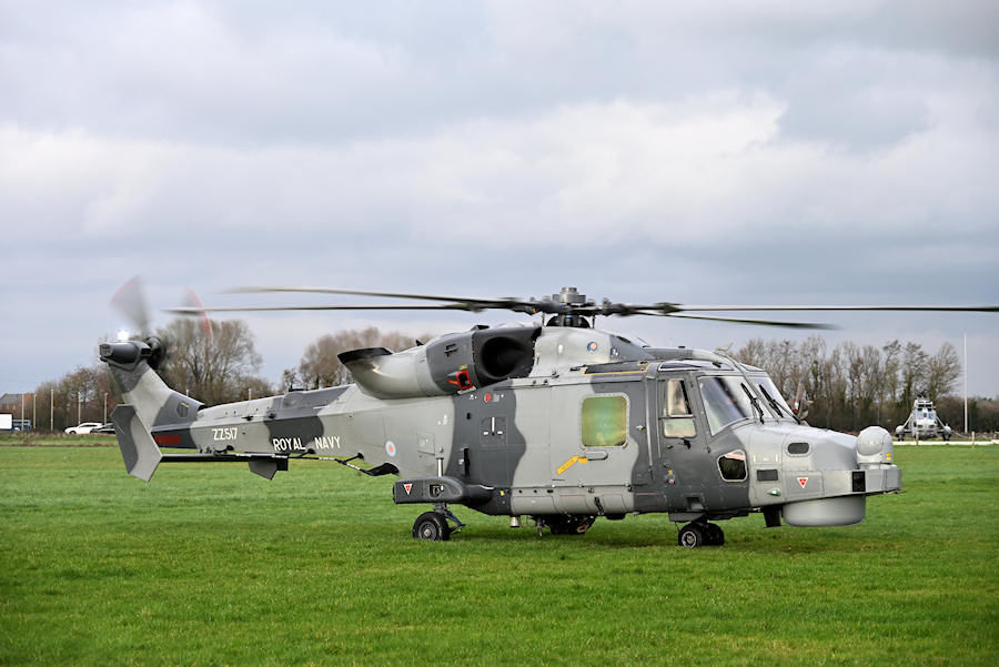 Wildcat ZZ517 at The Helicopter Museum